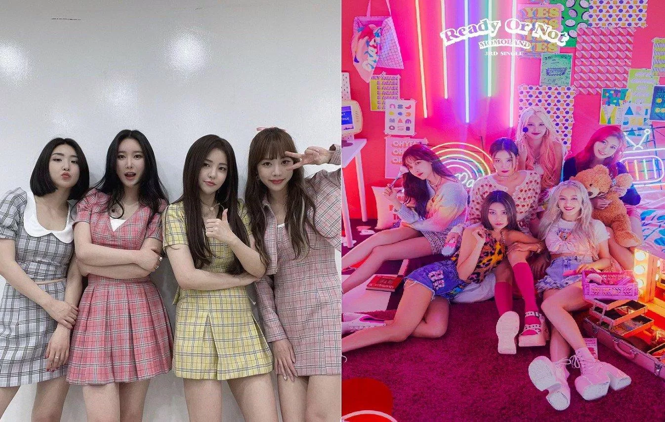 Brave Girls và Momoland đều đang đi theo con đường sự nghiệp giống nhau (Nguồn: Internet)