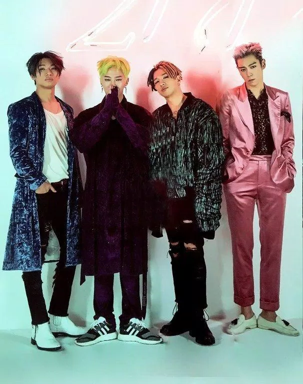 4 thành viên còn lại của BIGBANG (Nguồn: Internet) 4 thành viên còn lại của BIGBANG (Nguồn: Internet)