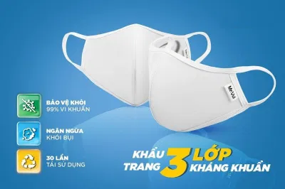 Nên chọn khẩu trang vải có nhiều lớp (Ảnh: Internet). Nên chọn khẩu trang vải có nhiều lớp (Ảnh: Internet).