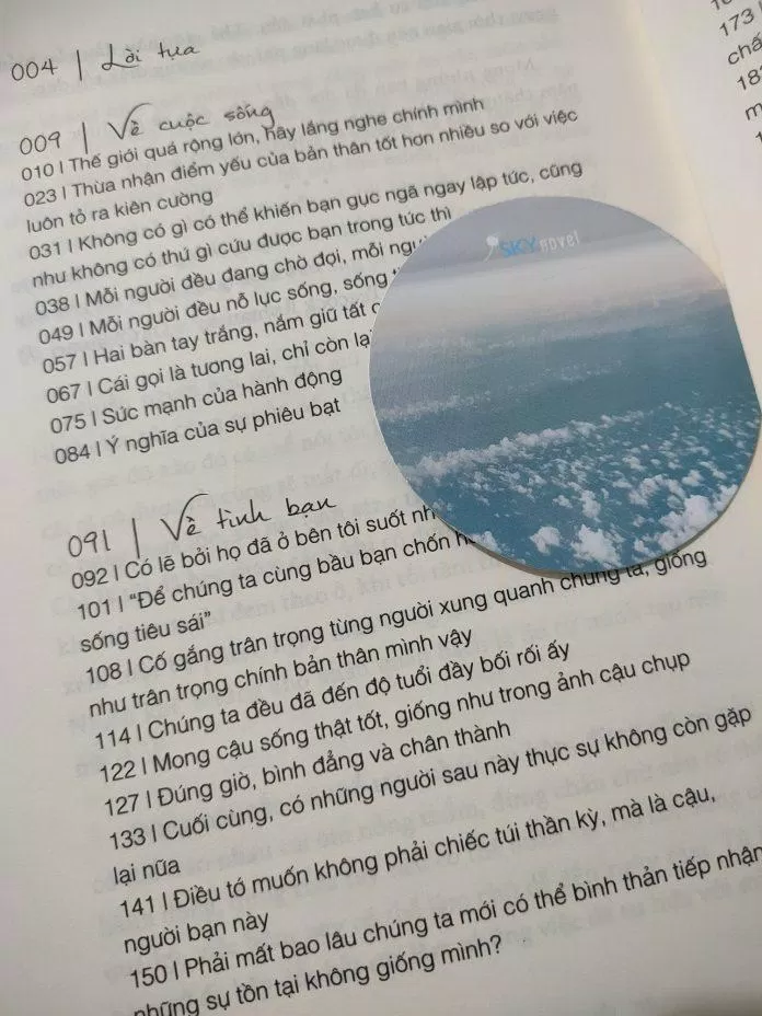 Nội dung sách Dám mơ lớn đừng hoài phí tuổi trẻ (Nguồn: BlogAnChoi)
