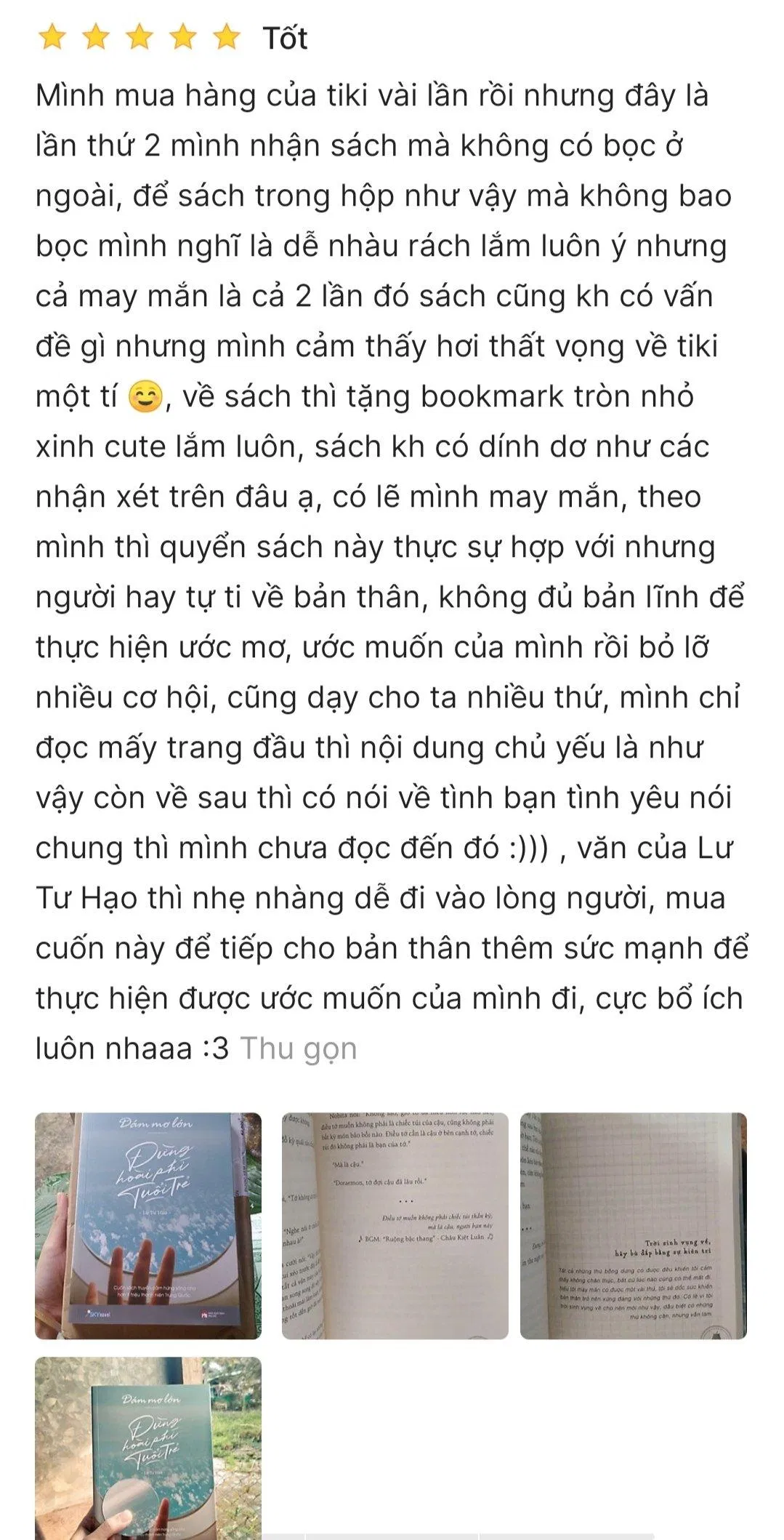 Cảm nhận của độc giả (Nguồn:BlogAnChoi)