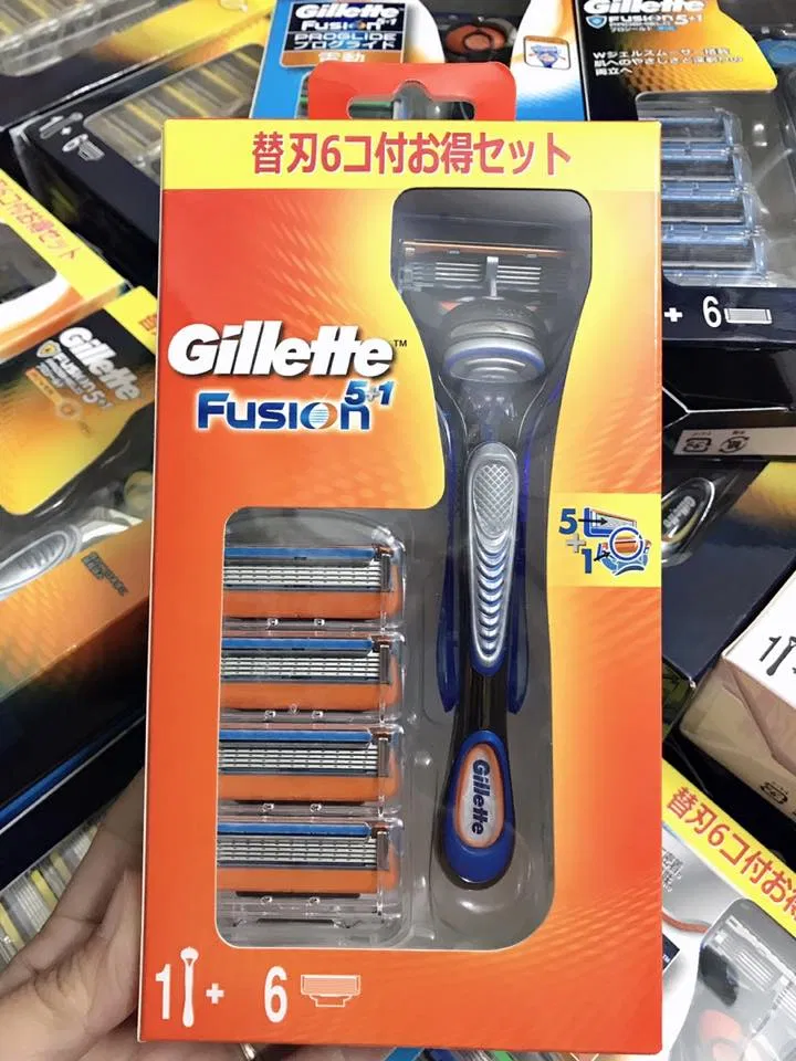 Dao cạo râu Gillette Fusion Nhật Bản chất lượng cao (ảnh: internet) Dao cạo râu Gillette Fusion Nhật Bản chất lượng cao (ảnh: internet)
