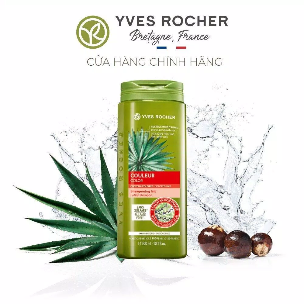 Dầu gội Yves Rocher Colored Hair Lotion Shampoo (Nguồn: Internet)