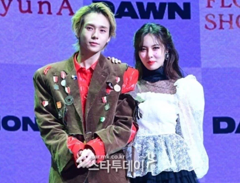 Dawn và HyunA cặp đôi nổi tiếng đã hẹn hò từ lâu. (Nguồn: Internet)