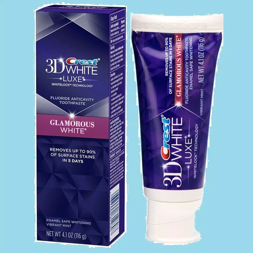 Kem đánh răng Crest 3D Glamorous White dành cho những người có hàm răng nhạy cảm (ảnh: internet) Kem đánh răng Crest 3D Glamorous White dành cho những người có hàm răng nhạy cảm (ảnh: internet)