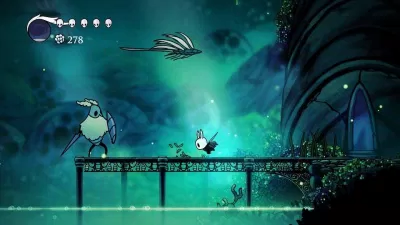 Game Hollow Knight rất nổi tiếng trong thể loại Metroidvania (Ảnh: Internet).