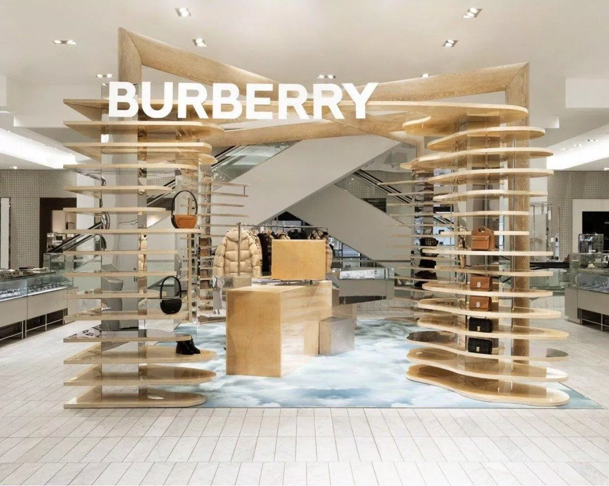 Pop-up của Burberry tại California (Nguồn: @Burberry)