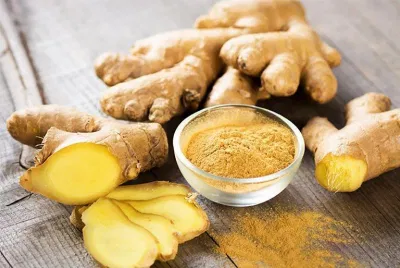 Gừng thường được sử dụng trong thức ăn như một loại gia vị cần thiết để tạo độ thơm ngon cho món ăn (Nguồn: Internet) Gừng thường được sử dụng trong thức ăn như một loại gia vị cần thiết để tạo độ thơm ngon cho món ăn (Nguồn: Internet)
