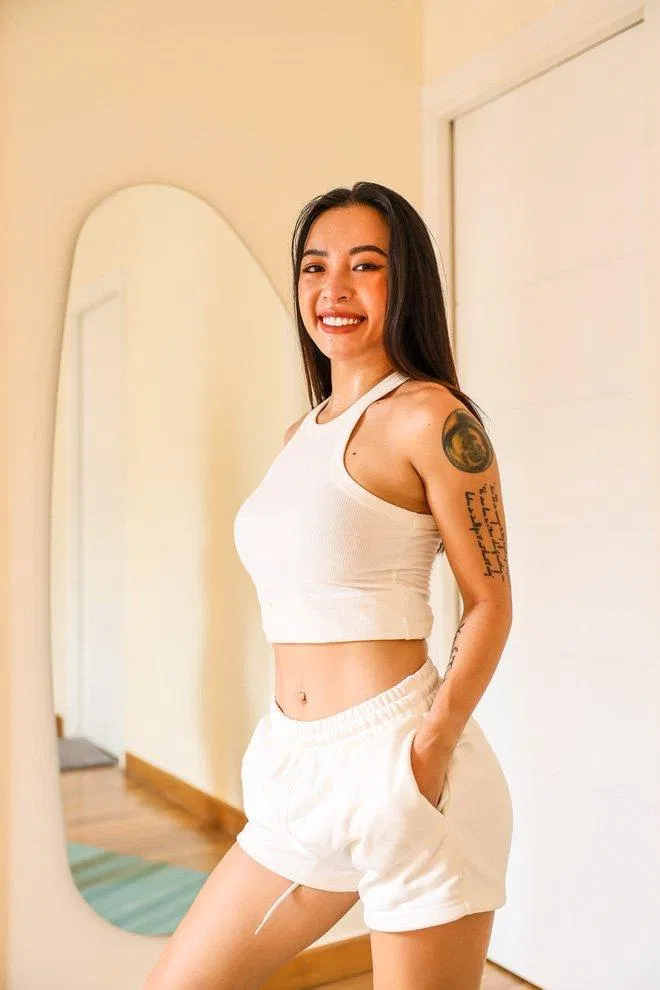 Huấn luyện viên thể hình Hana Giang Anh (Nguồn: Internet). Huấn luyện viên thể hình Hana Giang Anh (Nguồn: Internet).