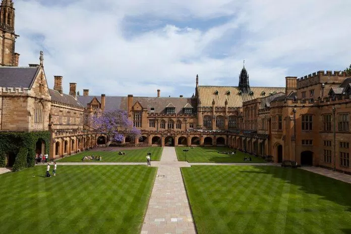 Cảnh quan rộng lớn của Đại học Sydney (Ảnh: Internet)