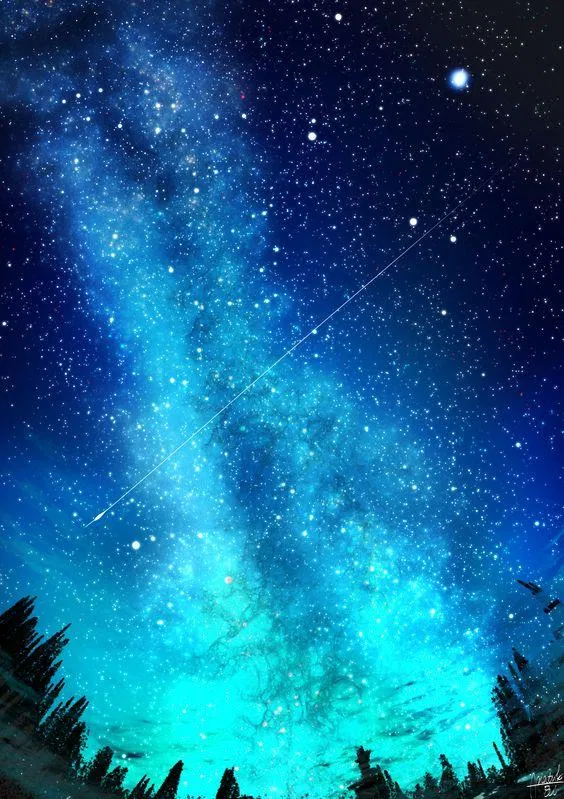 Hình nền galaxy sao băng (Ảnh: Internet) Hình nền galaxy sao băng (Ảnh: Internet)