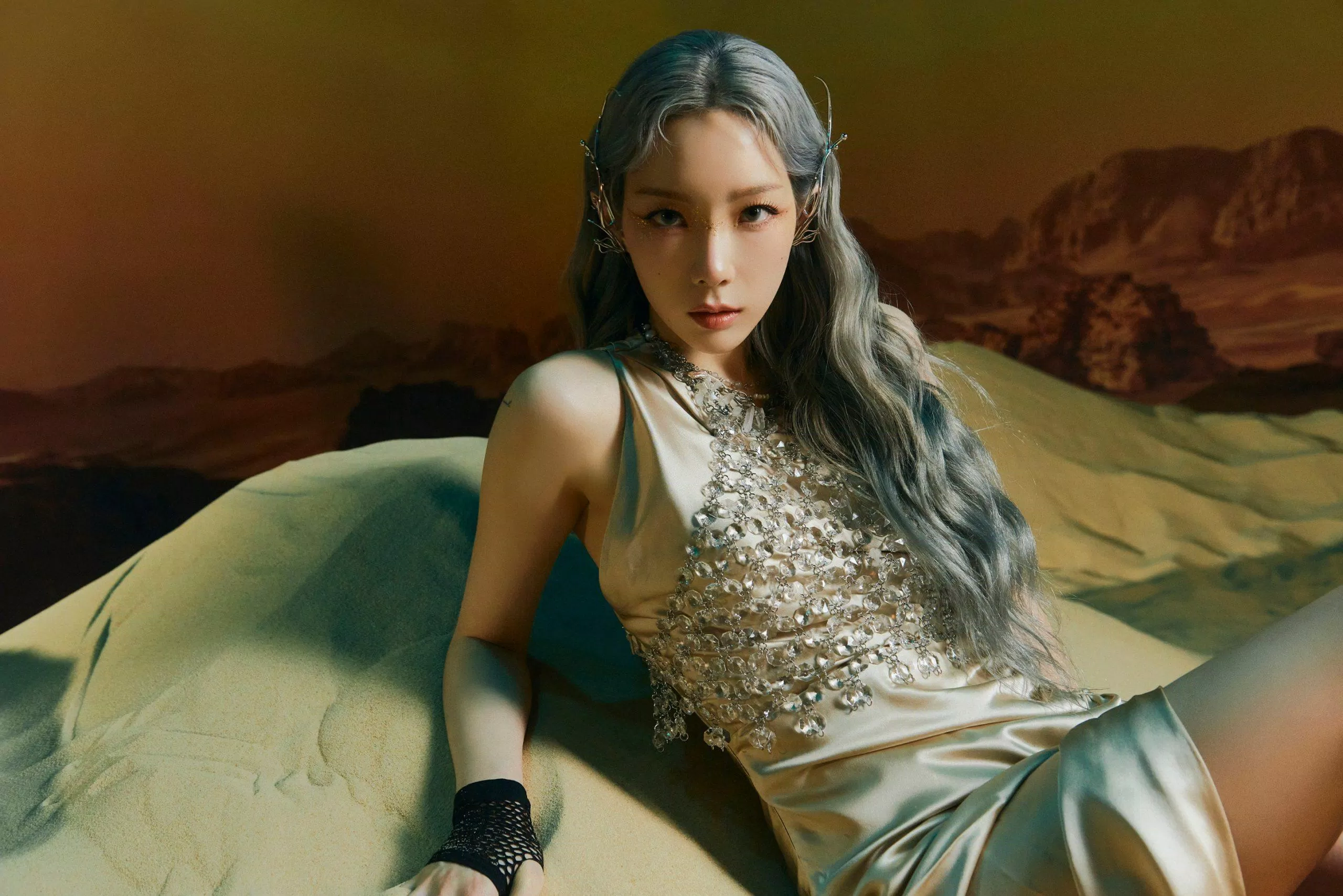 Taeyeon đã comeback solo với album thứ 3 INVU. (Ảnh: Internet)