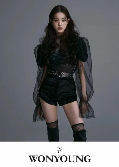 Jang Wonyoung - "IT girl next gen” (Nguồn: Internet). Jang Wonyoung - "IT girl next gen” (Nguồn: Internet).