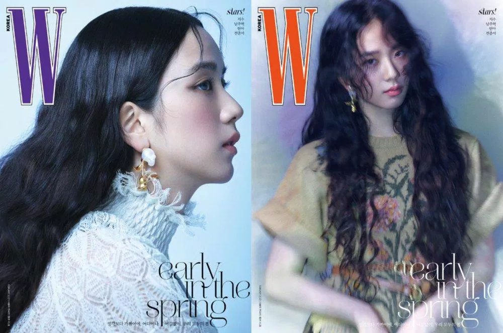 Jisoo trên bìa tạp chí W Korea (Nguồn: Internet).