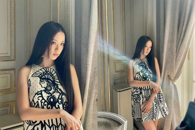 Hình ảnh được Jisoo đăng tải trên Instagram sau khi kết thúc show Dior SS22 (Nguồn: Internet).