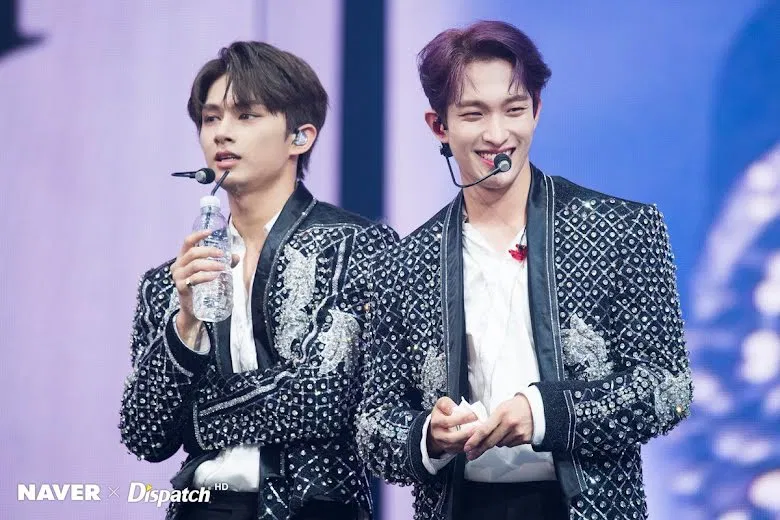 Jun và DK ( SEVENTEEN) cũng cao không kém hai thành viên trên. (Nguồn: Internet)