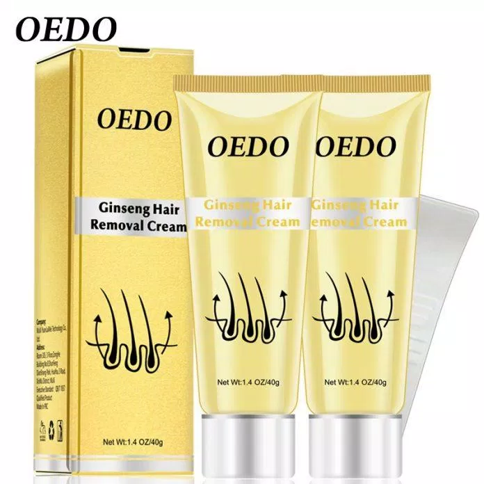 Kem tẩy lông nách OEDO với chiếc xuất nhân sâm vô cùng quý giá (Nguồn: internet)