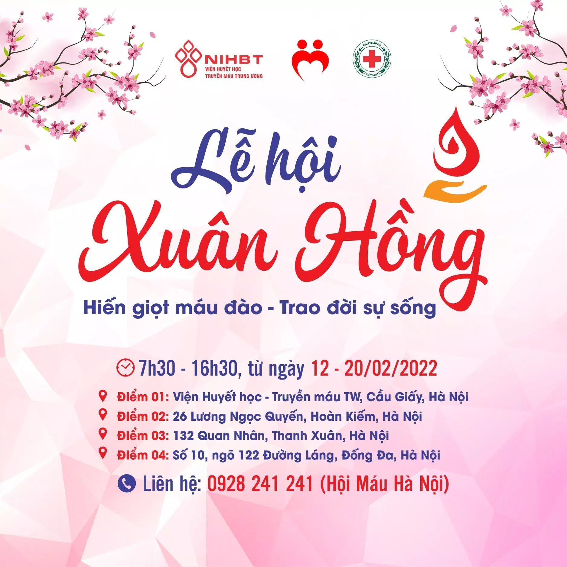 Lễ hội Xuân Hồng - Sự kiện hiến máu tình nguyện lớn nhất Việt Nam BlogAnChoi hiến máu Hiến máu nhân đạo hiến máu tình nguyện Lễ hội Lễ hội Xuân Hồng mùa dịch sự kiện tình nguyện Việt Nam