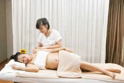 Phụ nữ mang thai có nên massage không? (Ảnh: Internet). Phụ nữ mang thai có nên massage không? (Ảnh: Internet).