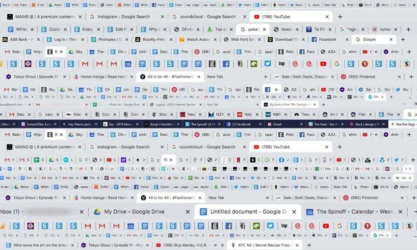 Máy tính của bạn mở được bao nhiêu tab? (Ảnh: Internet). Máy tính của bạn mở được bao nhiêu tab? (Ảnh: Internet).