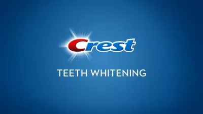 Crest là thương hiệu sản xuất miếng dán trắng răng chất lượng (ảnh: internet)