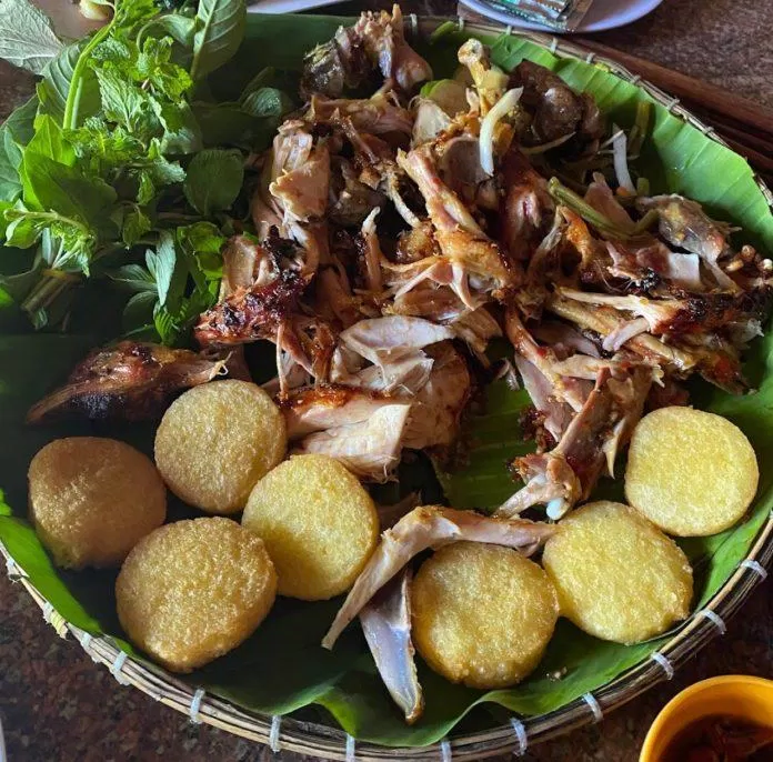 Món gà của quán. (Ảnh: Internet)