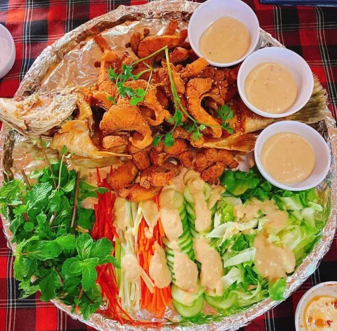 Món ăn của quán. (Ảnh: Internet)