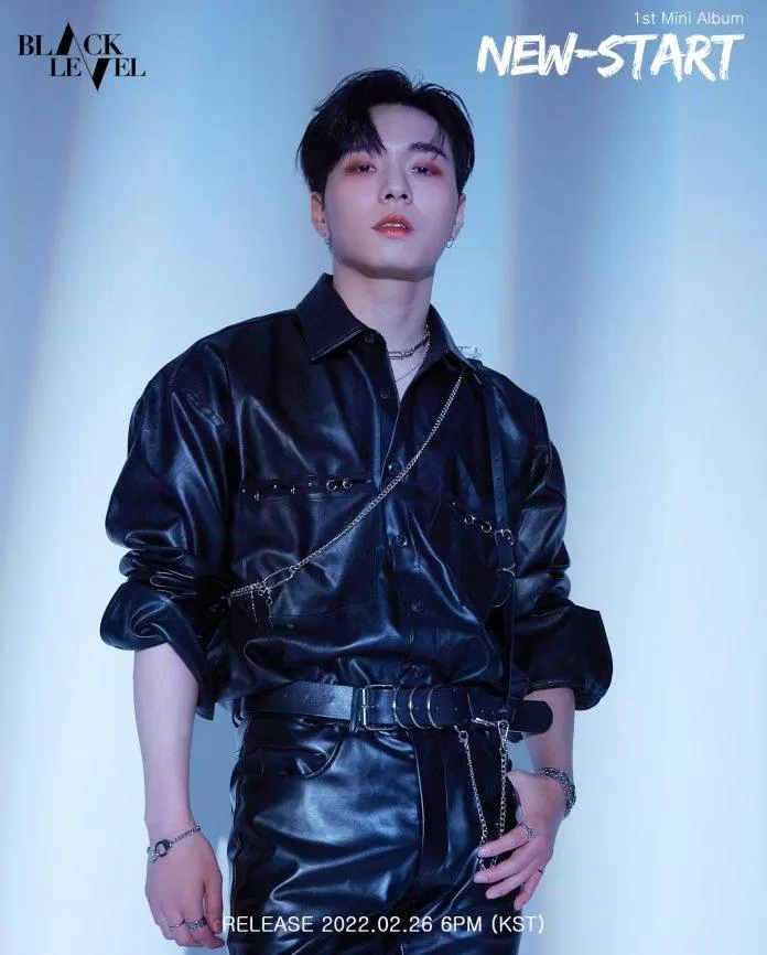 Member Taeyoung of the boy group Black Level.  (Source: Internet)