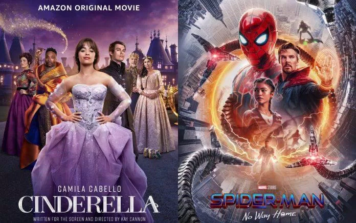 Bất ngờ khi Cinderella 2021 vượt qua Spider-man: No Way Home  (Ảnh: Internet)