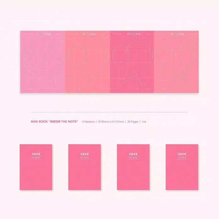 BTS còn nhuộm hồng cả 4 ver abum "Map of the Soul: Persona" của nhóm (Nguồn: Internet) BTS còn nhuộm hồng cả 4 ver abum "Map of the Soul: Persona" của nhóm (Nguồn: Internet)