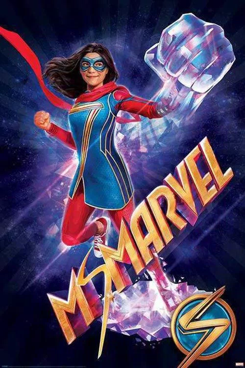 Poster chính thức của Ms. Marvel (Ảnh: Internet)