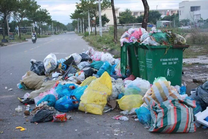 Tình trạng rác thải ở Việt Nam. (Ảnh: Internet)