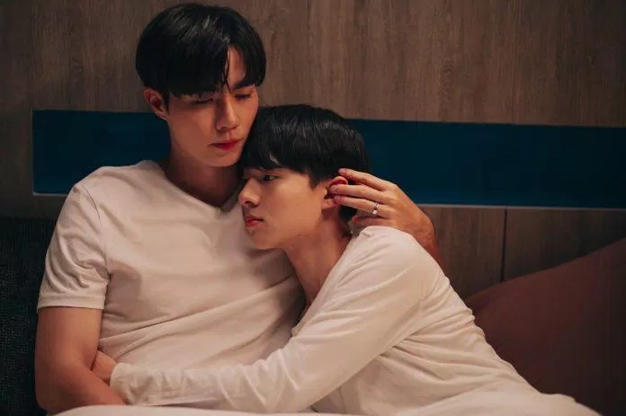 Cutie Pie series xoay quanh câu chuyện cưới trước yêu sau của cặp đôi Hia Lian và Kuea. (Ảnh: Internet)