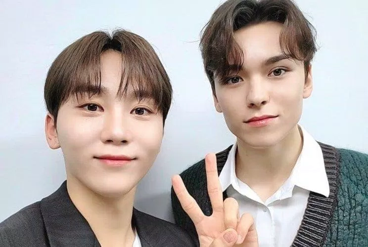 Seungkwan và Vernon (SEVENTEEN) - thần tượng K-Pop sinh năm Dần. (Nguồn: Internet)