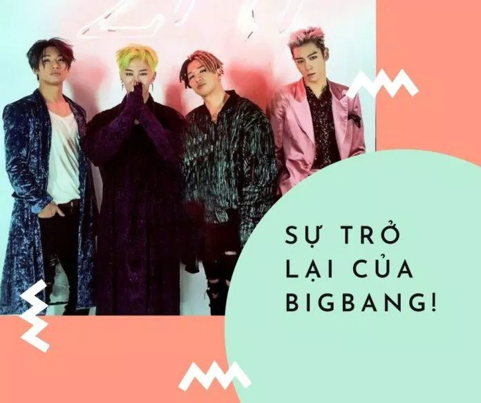 BIGBANG chính thức tái xuất với 4 thành viên.