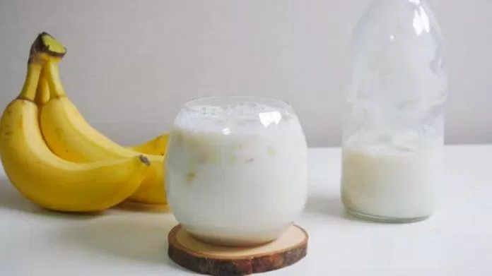 Bạn đã uống sữa chuối bao giờ chưa? (Ảnh: Internet).