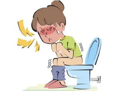 Táo bón có thể khiến trẻ rất đau khi đi tiêu (Ảnh: Internet). Táo bón có thể khiến trẻ rất đau khi đi tiêu (Ảnh: Internet).