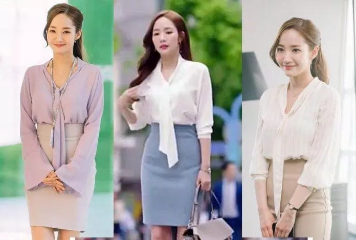 Tạo hình nhân vật trong phim Thư ký Kim sao thế? (Nguồn: Internet). Tạo hình nhân vật trong phim Thư ký Kim sao thế? (Nguồn: Internet).