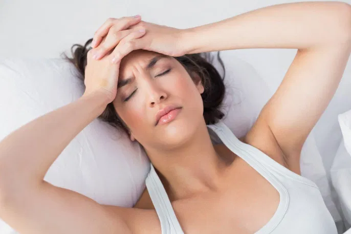 Stress dẫn tới tình trạng thiếu ngủ (Ảnh: Internet)
