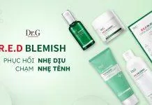 Review dòng sản phẩm Dr.G R.E.D Blemish phục hồi nhẹ dịu, kết cấu nhẹ tênh (nguồn: internet)