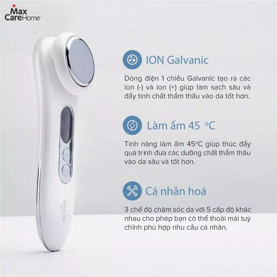 Máy đẩy dưỡng chất nóng lạnh Ion Maxcare Max888PRO (Nguồn: Internet)