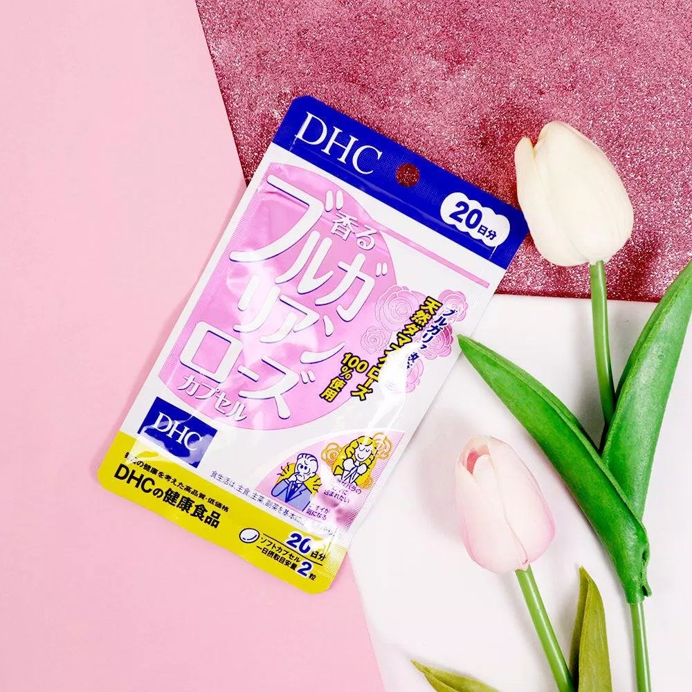 Viên uống tỏa hương hoa hồng DHC Bulgarian Rose Capsule 30-Day (Nguồn: Internet)