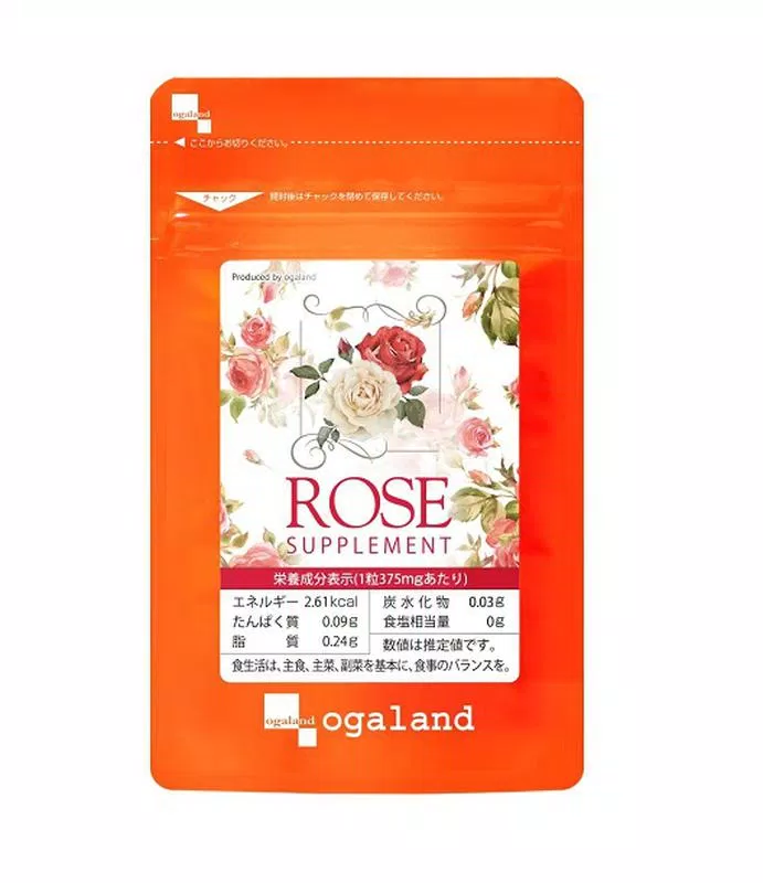 Viên uống tạo mùi thơm hoa hồng cho body Ogaland Rose Supplement - Nhật Bản (Nguồn: Internet)