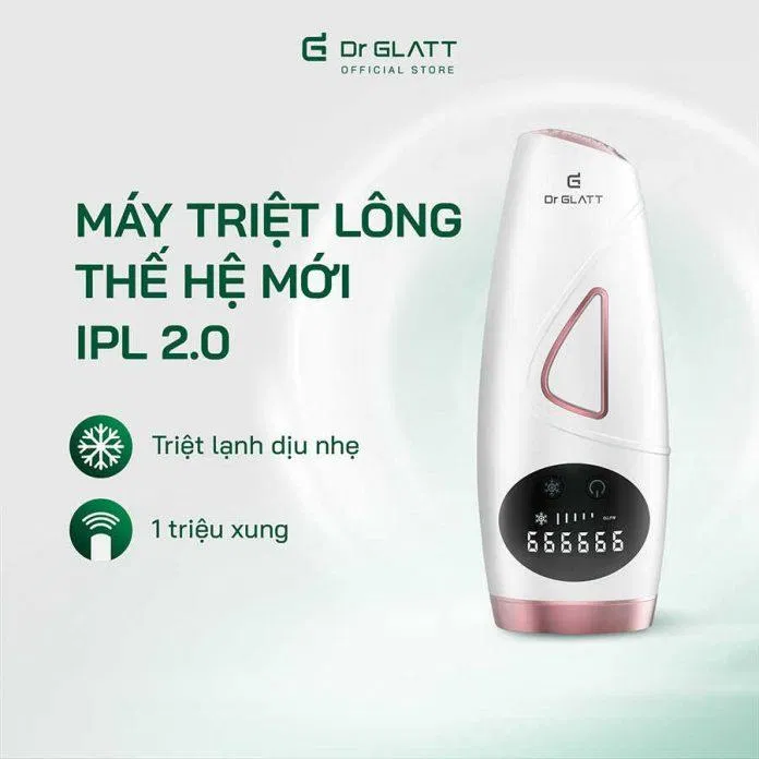 Dr Glatt IPL phiên bản 2.0 mang đến nhiều trải nghiệm thú vị cho người dùng (Nguồn: internet)