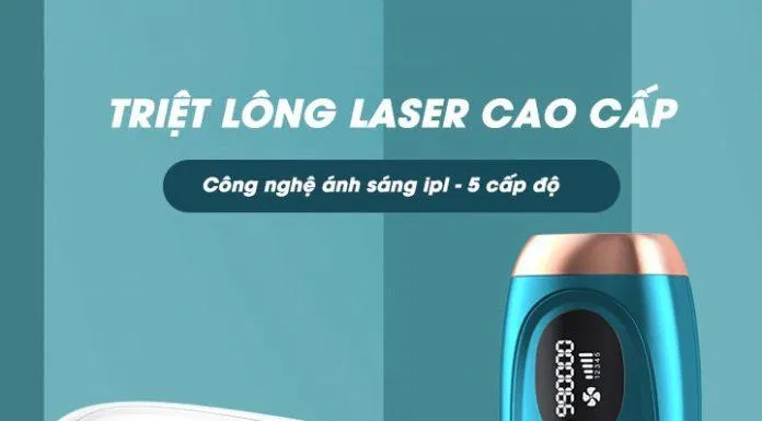 Máy triệt lông IPL Smooth sử dụng công nghệ gel lạnh giảm kích ứng và làm dịu da hiệu quả (Nguồn: internet)