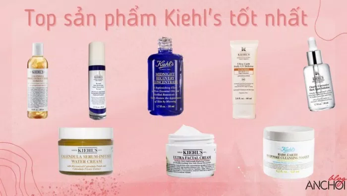 TOP 10 sản phẩm Kiehl's tốt nhất hiện nay (nguồn: BlogAnChoi)