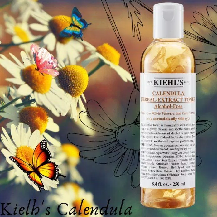 Kiehl’s Calendula Herbal Extract Alcohol Free được chiết xuất từ cánh hoa cúc được chọn lọc tinh tế (nguồn: internet)