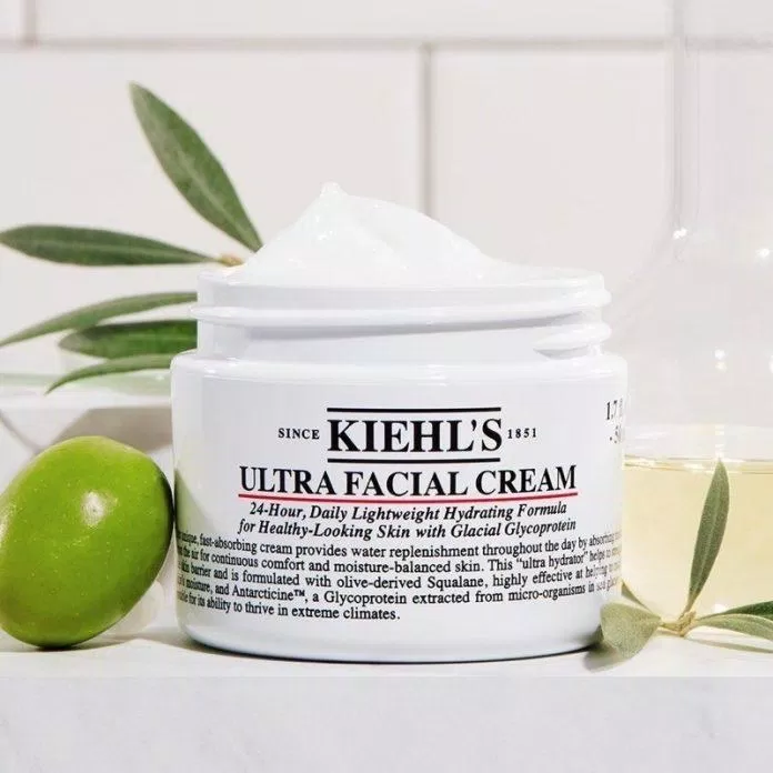 Kiehl’s Ultra Facial Cream dưỡng ẩm cho da mềm mịn nhiều giờ liền (nguồn: internet)