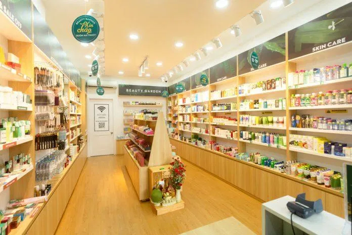 Không gian mua sắm tại Beauty Garden (Nguồn: Internet)