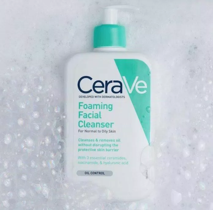 Sữa rửa mặt dành cho nam Cerave Foaming Facial Cleanser For Normal To Oily Skin (Ảnh: Internet).